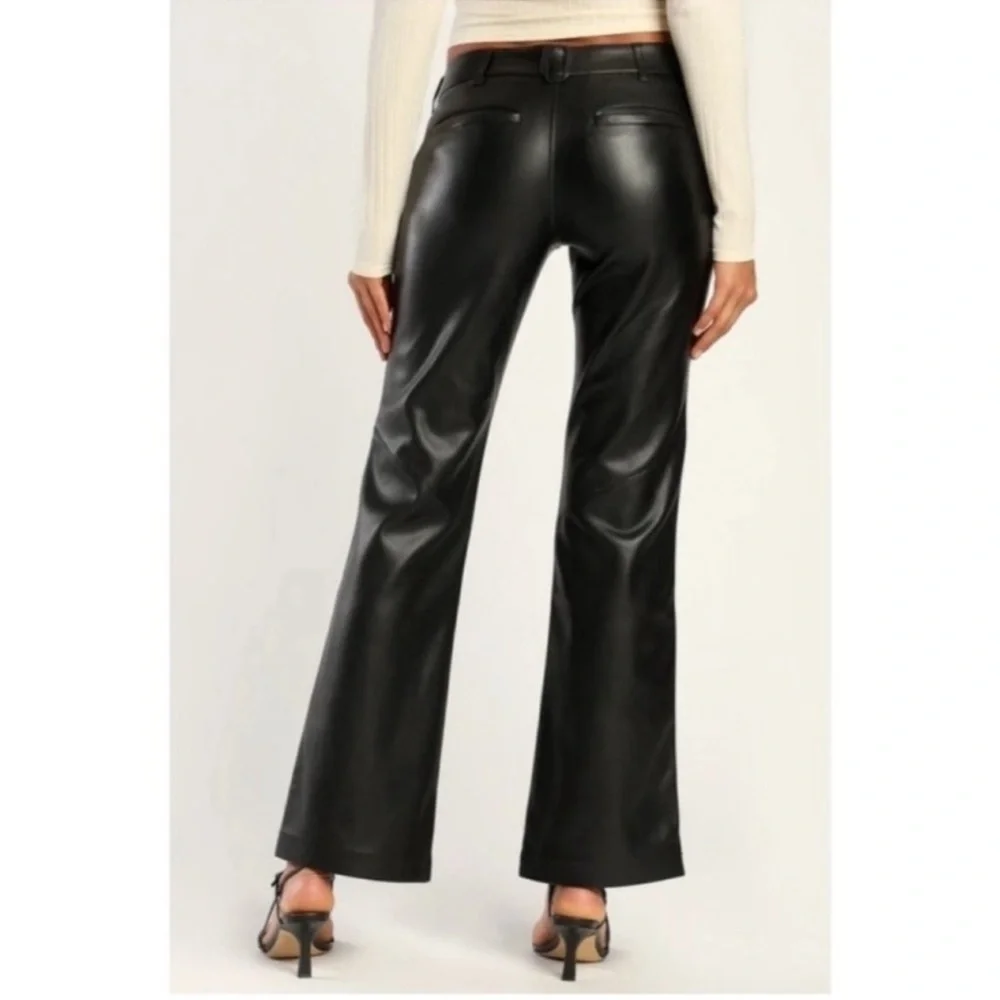 Free People Black Flare Pants - Picture 5 of 8